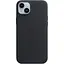 Оригинальный кожаный чехол Apple Leather Case MagSafe для iPhone 14 Plus (6.7") Black MPP93ZE/A - миниатюра 9