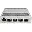 Комутатор Mikrotik CRS305-1G-4S+IN, 4x SFP+ ports, 1x Gigabit Ethernet, металевий enclosure - мініатюра 1