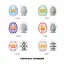 Мастурбатор яйцо Tenga Egg Wonder Stud белый - миниатюра 7