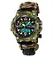 Годинник чоловічий спортивний наручний Skmei 1283 з паракордовим ремінцем (Камуфляж) - мініатюра 2