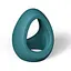 Ерекційне кільце подвійне Love To Love Flux Ring - Teal Me - мініатюра 1