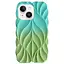 Чохол Epik TPU Leaf для Apple iPhone 15, 6.1 Marine Green/Mint - мініатюра 1