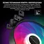 Комплект вентиляторів Zezzio ZC-120 SRGB 3 in 1 Kit (ZC-120 Colorful 3in1) - мініатюра 3