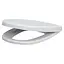 Сиденье для унитаза Cersanit Cersania (Delfi/Moduo) Slim WRAP duraplast Soft Close K98-0241, Белый - миниатюра 1