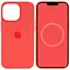 Чехол Epik Silicone case AAA with Magsafe and Animation для Apple iPhone 15 Pro 6.1 Красный/Guava - миниатюра 1