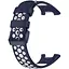 Ремешок DK Silicone Sport Band Classic Nike для Xiaomi Mi Band 7 Pro (blue / white) - миниатюра 2