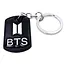 Брелок GeekLand Bangtan Boys BTS black.095 - мініатюра 2