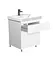 Тумба Мойдодир City White 70 з умивальником Vivace 70 Білий підлогова Білий - мініатюра 6