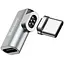Перехідник кутовий магнітний Baseus Mini Magnetic Type-C Elbow Adapter - мініатюра 1