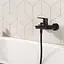 Змішувач для ванни Grohe QuickFix Start Black UA30330702, Чорний матовий - мініатюра 12