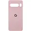 Чехол Silicone Cover Lakshmi Full Camera (AA) with logo для Google Pixel 8 Pro Розовый / Pink Sand - миниатюра 1