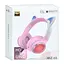 Наушники AKZ65, Bluetooth с ушками, до 10 метров, FM-радио, TF-слот, 32 Ом, 20 Гц – 20 кГц, голубые - миниатюра 3
