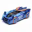 Радиоуправляемая антигравитационная машина R 701 S, лазерный пульт, 2 режима, аккумулятор 3.7V, подсветка фар, Синяя - миниатюра 1
