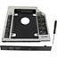 Адаптер Maiwo NSTOR-9 (9.5mm) для підключення 2.5'' HDD/SSD SATA3 у відсік приводу ноутбука - мініатюра 1