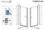 Душевые двери Radaway Torrenta DWJ 80 см 32010-01-01N - миниатюра 4