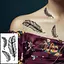 Набор детских временных тату Черные мини №4 black-tattoo-mini-set-4-H - миниатюра 6