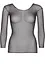 Топ Leg Avenue Long Sleeves T-Shirts Black One Size - мініатюра 3