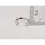 Серебряное незамкнутое кольцо Aurora. 81640 15 - миниатюра 4