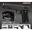 Детский пневматический пистолет Colt M1911A-1, на пластиковых пульках (6903317759385) - миниатюра 2