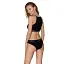 Спортивный топ с прозрачной вставкой Passion PS006 TOP black L - миниатюра 5