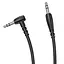 Аудіокабель BOROFONE BL10 AUX audio cable 2m Black - мініатюра 1