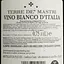 Вино Piccini Terre de' Mastri Bianco Vino d’Italia, біле, 0,75 л - мініатюра 6