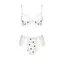Еротичний комплект із малюнком Passion LOVELIA BIKINI white L/XL - мініатюра 3