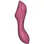 Вакуумний стимулятор із вібрацією Satisfyer Curvy Trinity 3 Червоний - мініатюра 2
