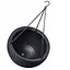Горщик для рослин Keter Rattan Hanging Sphere з ланцюжками підвісний антрацит 8.6 л - мініатюра 2