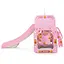Детский игровой комплекс 2 в 1 Bambi WM19090-8 горка, качели, баскетбол - миниатюра 4