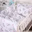 Наволочка MirSon Бязь Kids Time 20-0040 Cute white zebra 40х60 см біла (2200009640254) - мініатюра 2