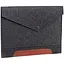 Фетровий чохол-конверт для Macbook 14" (GM11) чорний - мініатюра 1