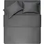 Набір постільної білизни 1,5сп Ardesto Mix&Match, підковдра 160х220см, 100% бавовна, сатин, сірий (ART1622SD) - мініатюра 1