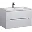 Тумба Мойдодир Octavio 80-A з умивальником Cosmopolitan 80 Білий - мініатюра 1