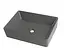Умивальник накладний Mixxus Premium Quadro-0108 550x390x145 мм MP6652, Графит - мініатюра 8