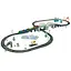 Новогодняя детская железная дорога Baby Toys Power Train на 42 детали (21812) - миниатюра 2