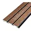 Рейка декоративна Wall Sticker PS 2900х120х12 мм Горіх SW-00001739 - мініатюра 1