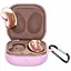 Чохол-накладка DK Silicone Candy Friendly карабін для Samsung Galaxy Buds 2 Pro (R510) (011386) (pink) - мініатюра 1