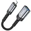 Перехідник Hoco UA24 Lightning male to USB female 2.0 Metal gray - миниатюра 2