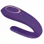 Вібратор для пар Satisfyer Double Classic 17 см фіолетовий - мініатюра 2