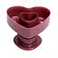 Форма для пончиків та донатів у вигляді серця "Майстер пончик", Kitchen Master Бордовий 87264 - мініатюра 1