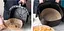 Бумажные вкладыши круглые для аэрофритюрницы Air Fryer Liners 50 шт термостойкие 160×45 мм Коричневый - миниатюра 2