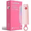 Реалистичный вибратор CuteVibe Teddy Pink в виде мороженного для стимуляции точки G - миниатюра 4