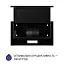Вытяжка телескопическая Минола HTL 5214 BLF 700 LED - миниатюра 4