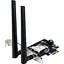 WiFi-адаптер ASUS WiFi PCE-BE6500 BE6500, PCI-Express x1, BT5.4 (90IG09G0-MO0B00) - мініатюра 2