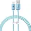 Кабель Baseus Crystal Shine Series Lightning 2.4A (1.2m) sky blue (CAJY001103) - мініатюра 1