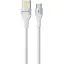 Кабель Double Way Weft USB-A to Micro-USB 1m White (CCDW20001302) [133326] - мініатюра 2