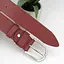 Ремень женский темно-красный кожаный HC-3452 (125 см) - миниатюра 4
