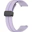 Ремінець DK CDK для Huawei Watch GT 3 Pro 43mm 20mm Silicone Sport Magnetic (016443) (viola) - мініатюра 1