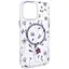Чохол Epik TPU+PC Clear Garden with MagSafe для Apple iPhone 16e/17e 6.1" Cherry Petal - мініатюра 1